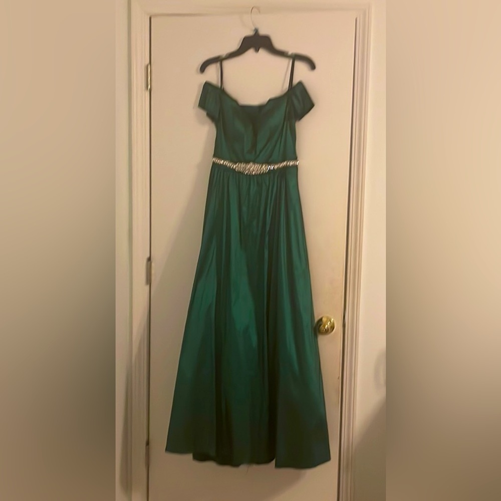 Green prom dress